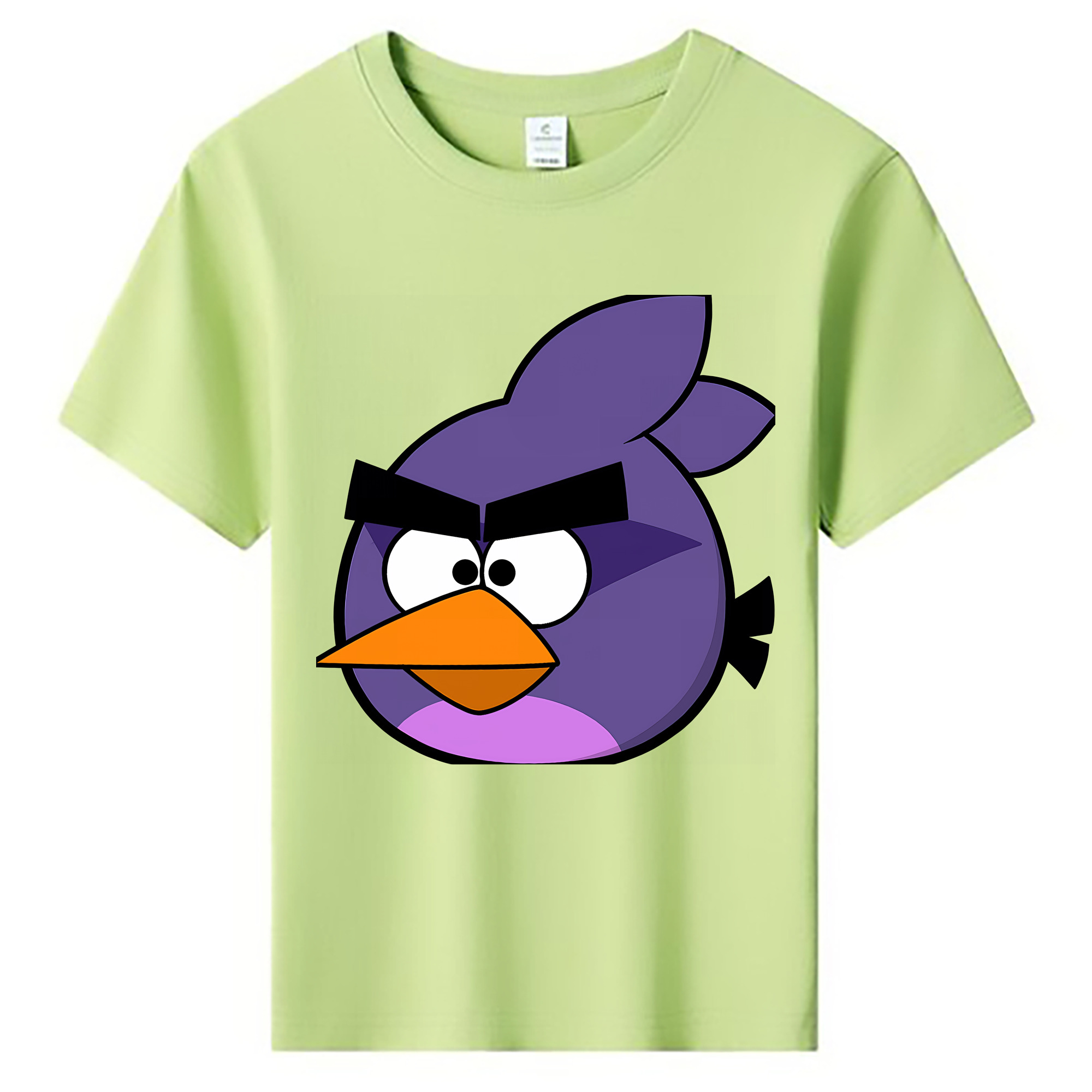 （画像用） Angry Birds アングリーバード 綿100％キッズTシャツ（フロントプリント）